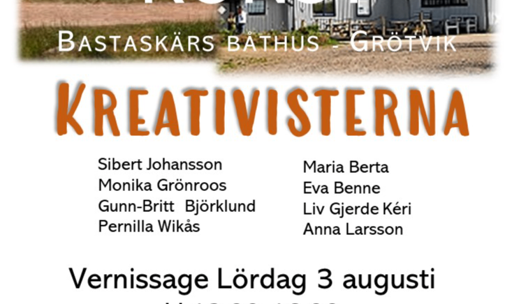 Bildbeskrivning saknas för evenemanget: Konstnärsgruppen EXTERN ställer ut på Bastakär i Grötvik
