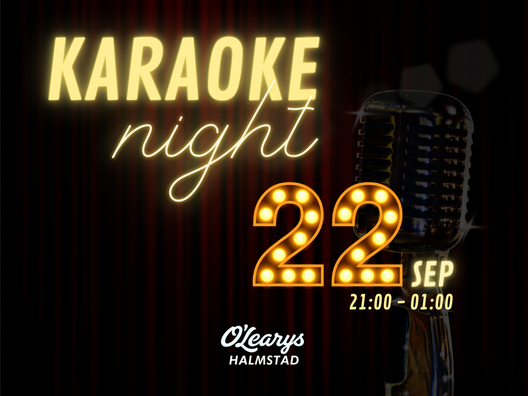 Bildbeskrivning saknas för evenemanget: Karaoke Night
