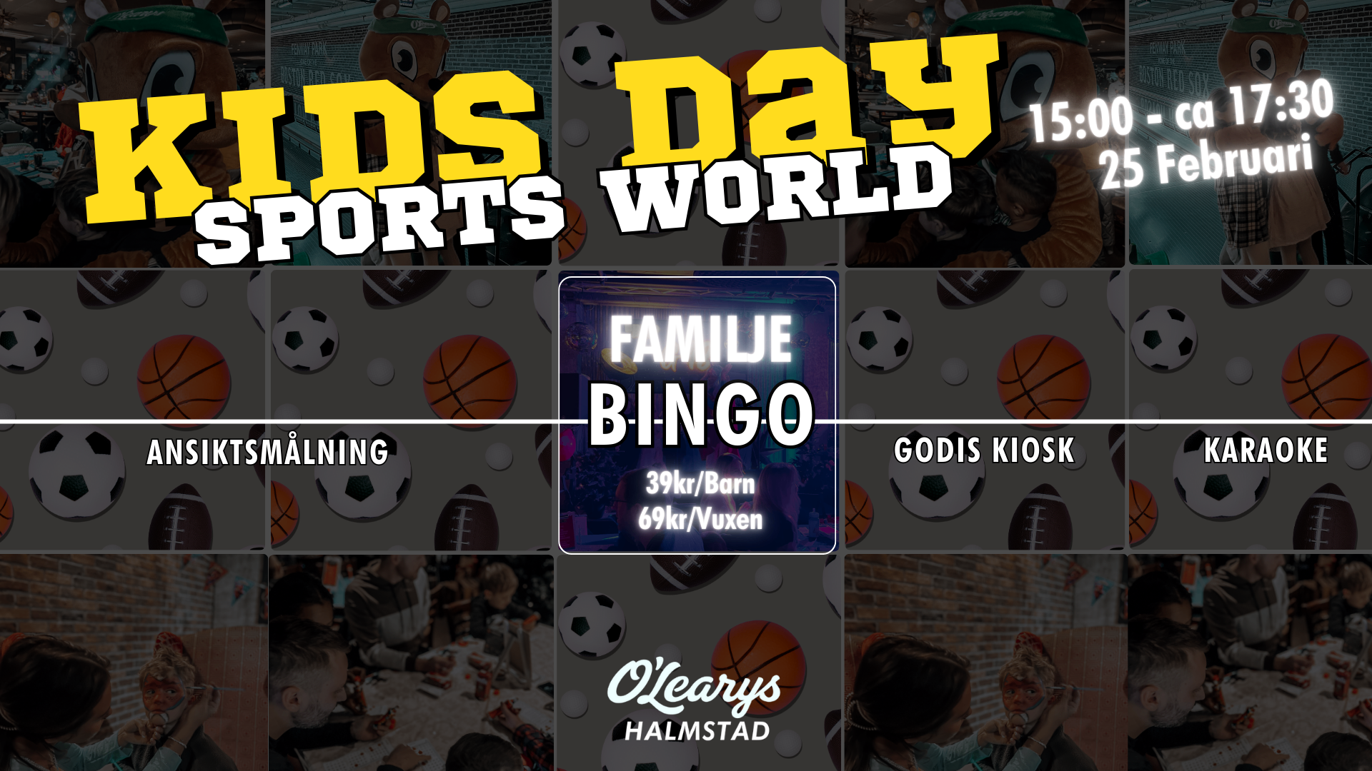 Bildbeskrivning saknas för evenemanget: Kids Day Sports World