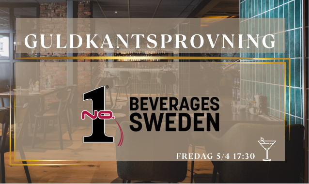 Bildbeskrivning saknas för evenemanget: Guldkantsprovning No.1 Beverages Sweden