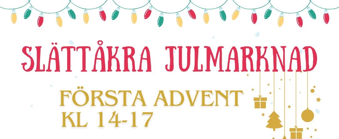 Bildbeskrivning saknas för evenemanget: Slättåkra Julmarknad