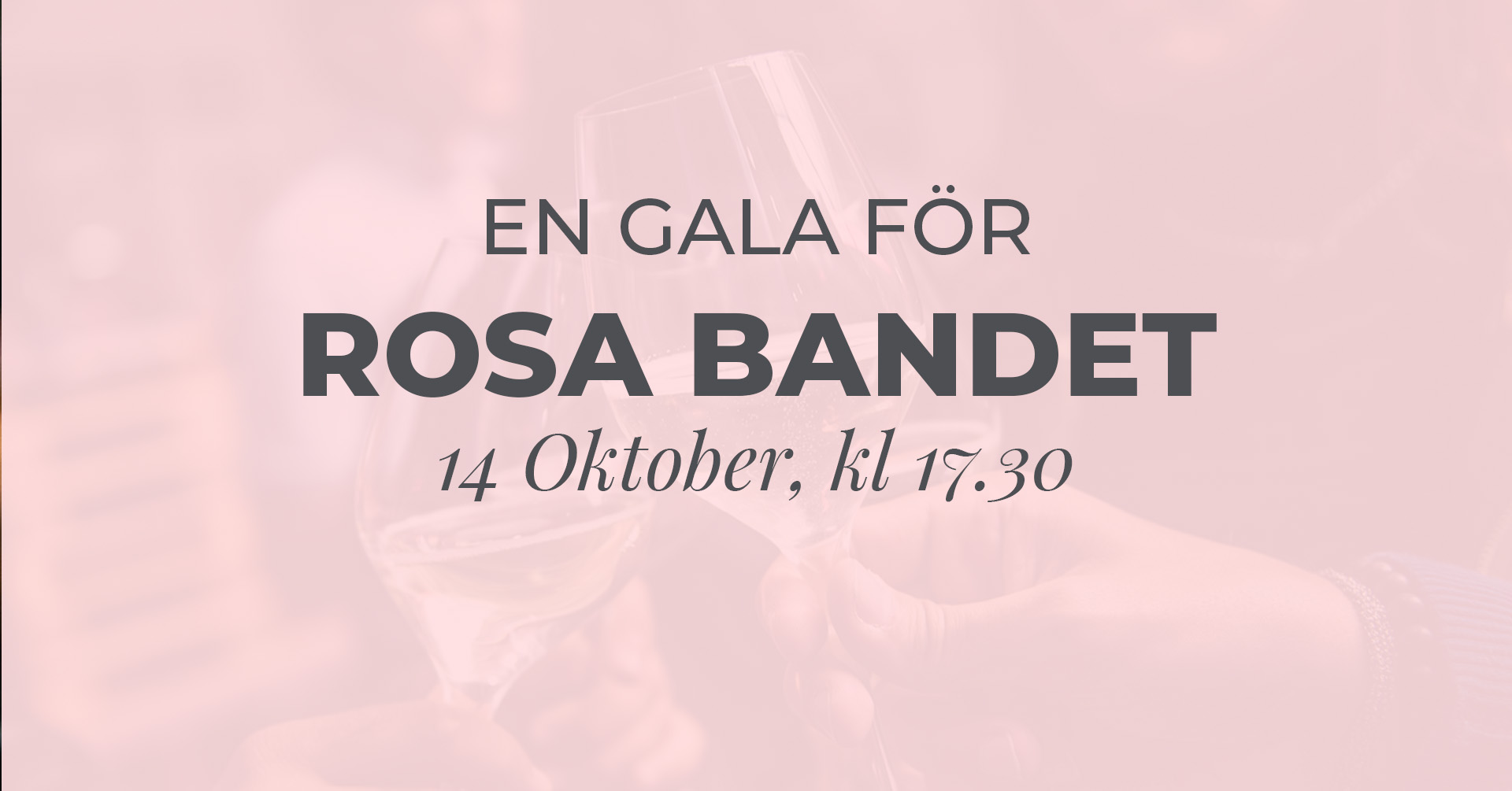 Bildbeskrivning saknas för evenemanget: En Gala För Rosa Bandet