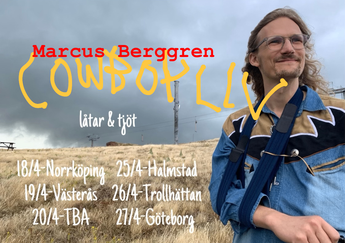 Bildbeskrivning saknas för evenemanget: Marcus Berggren - Låtar & Tjöt 