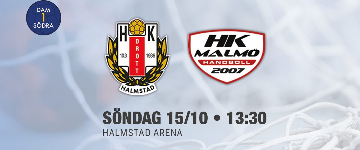 Bildbeskrivning saknas för evenemanget: HK Drott - HK Malmö i Dam 1 södra, handboll