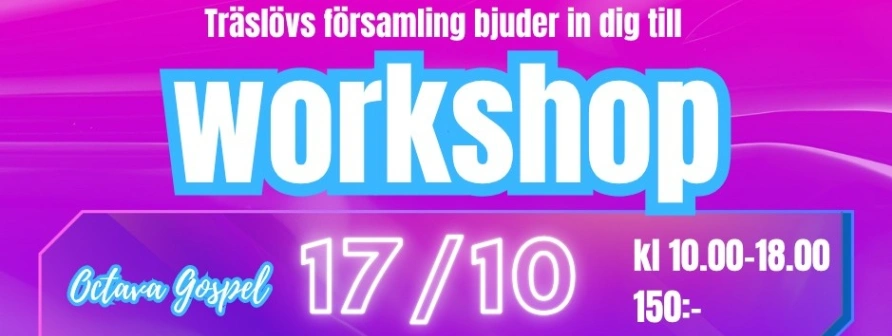 Gospelworkshop - kom och sjung! - Scen evenemang i Varberg