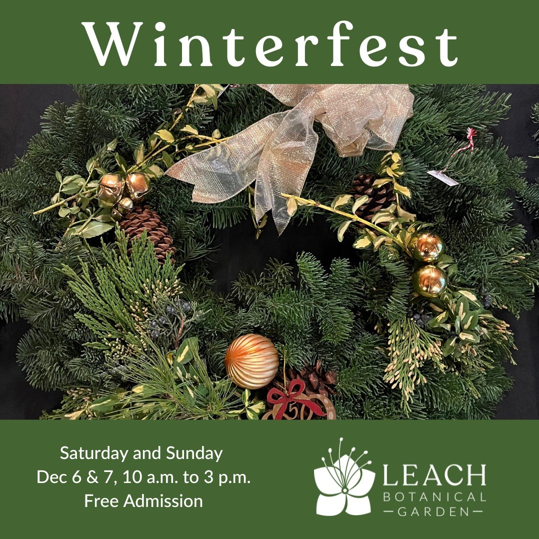 A hand-decorated Christmas wreath