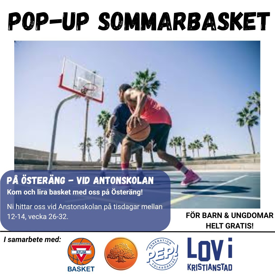 Evenemangs bild för evenemang PopUp SommarBasket - Österäng