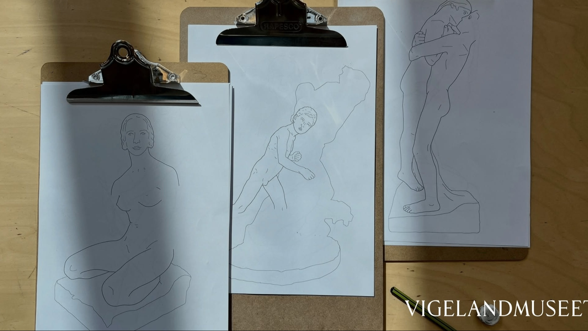 Drop-in: Tegning i Vigelandmuseet
