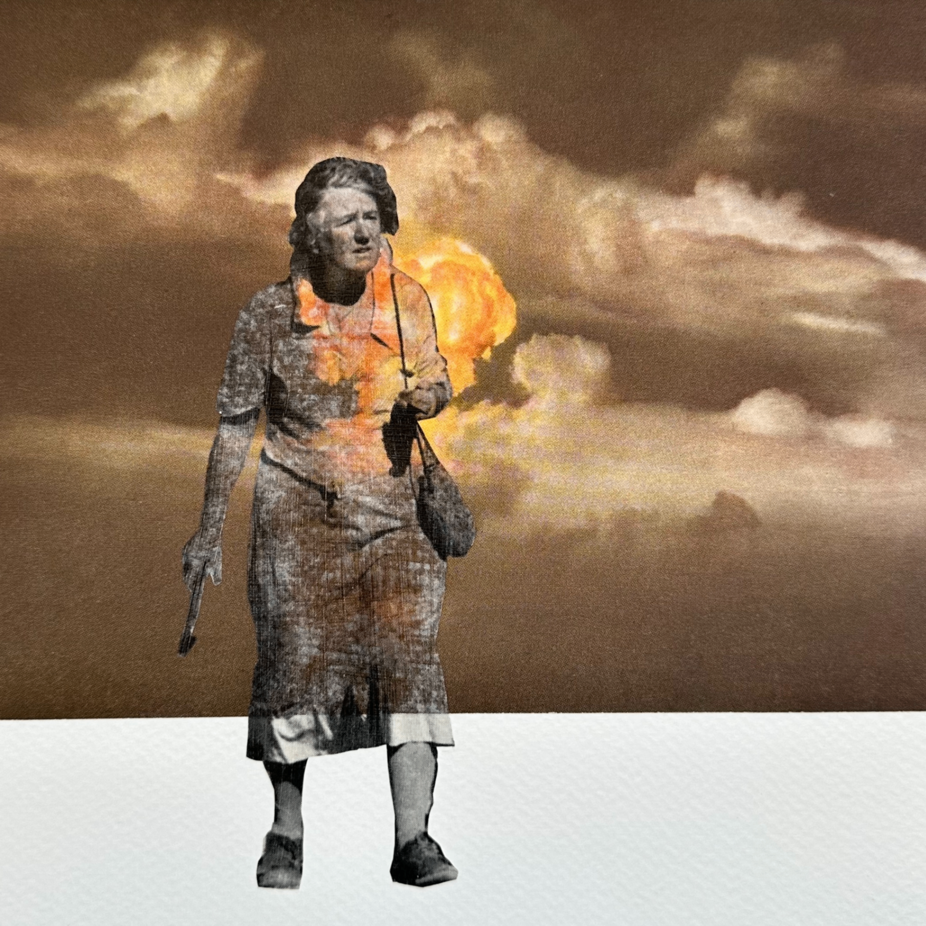 Event Photo: What Remains Now: A Collage Exhibition