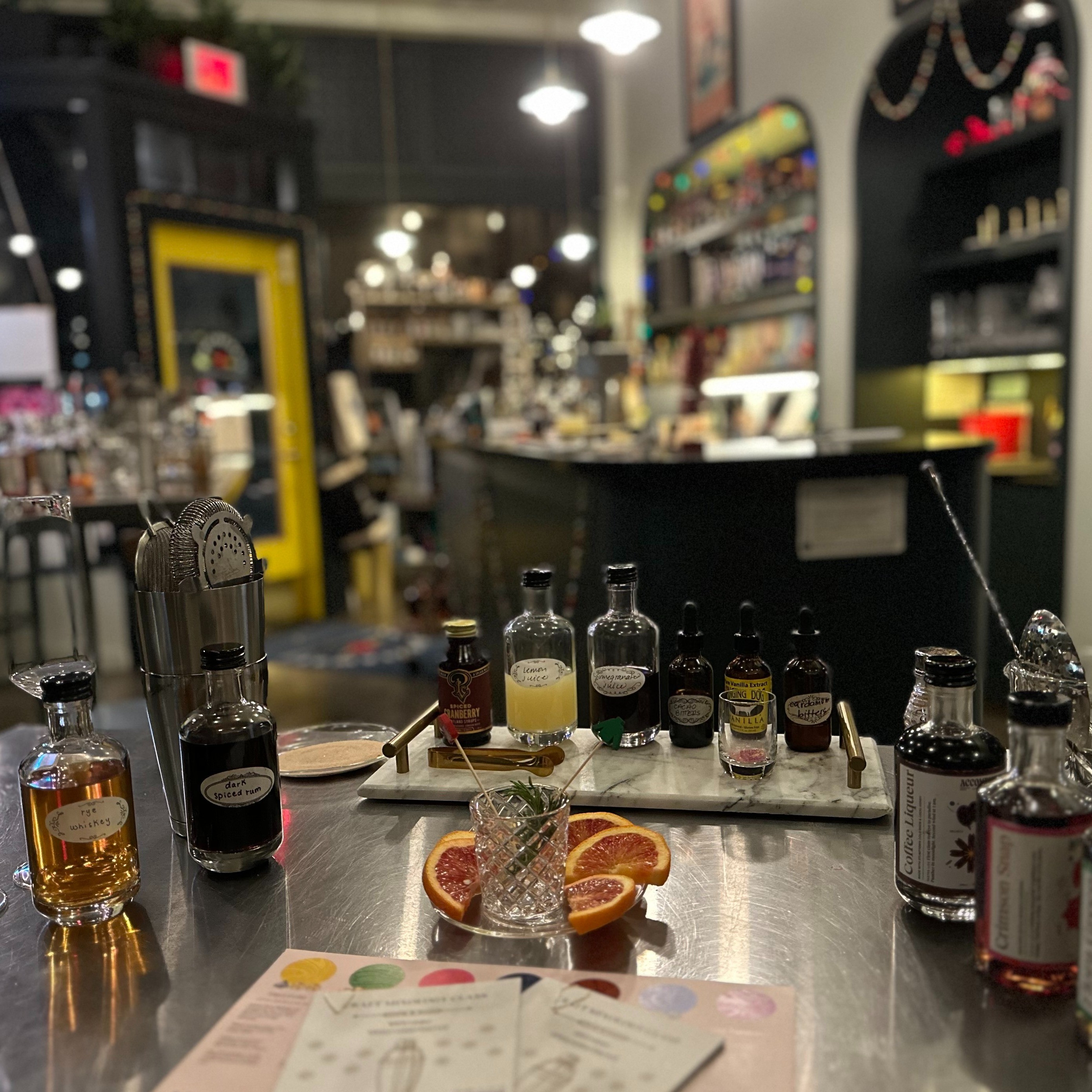 Event Photo: Craft Mixology Class:  Winter Wonderland