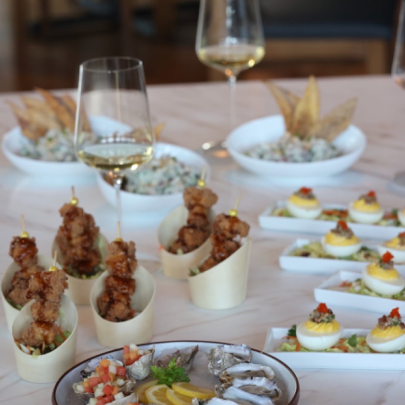 Food at Domaine Willamette