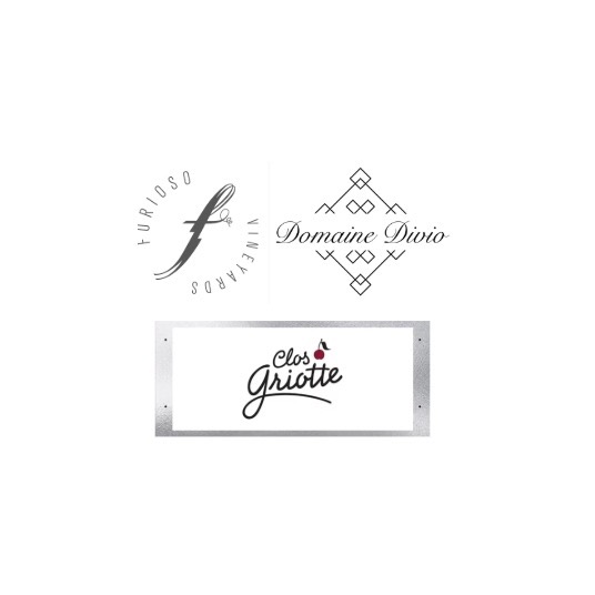 a trio of logos