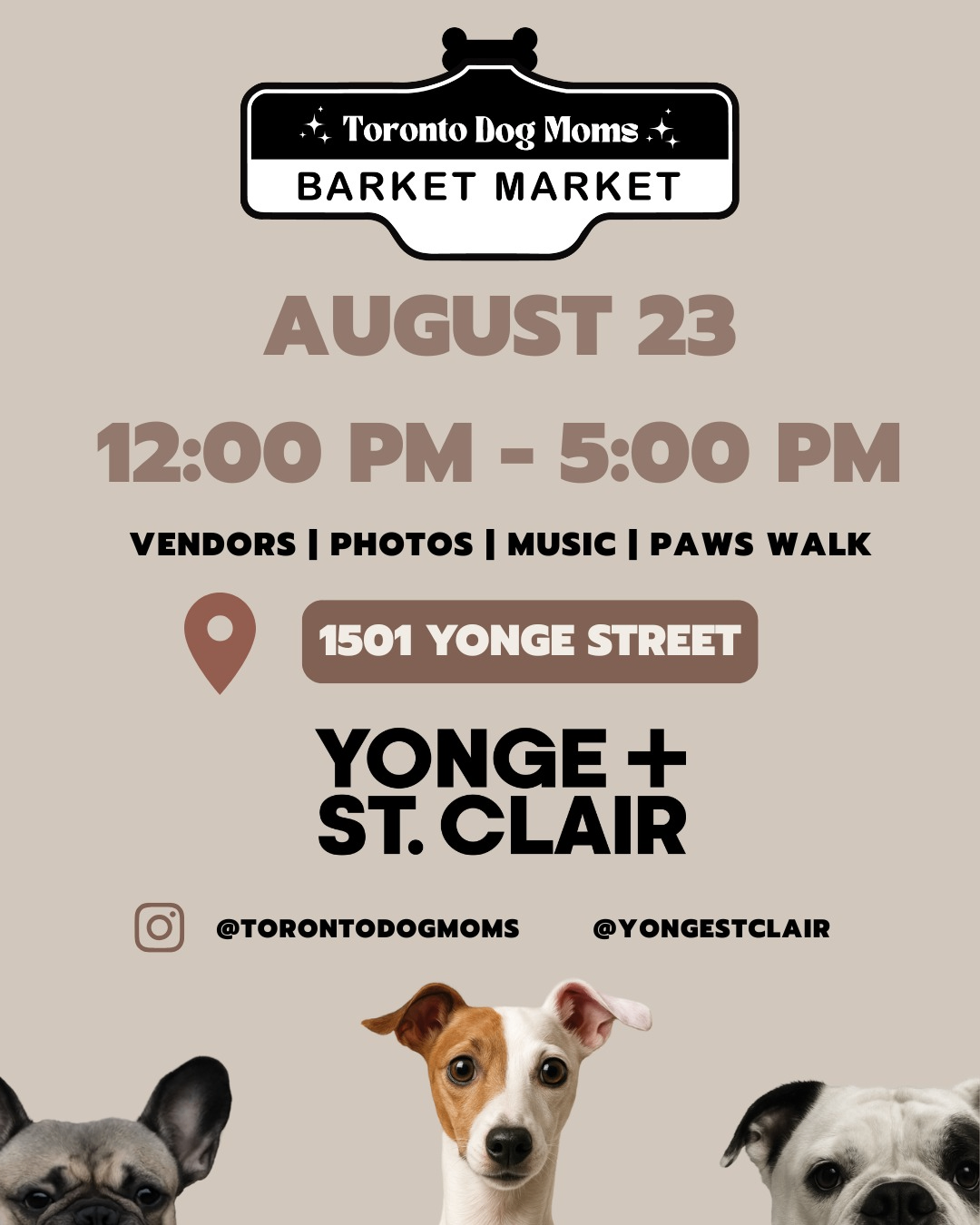 Barket Market: Yonge & St. Clair Edition
