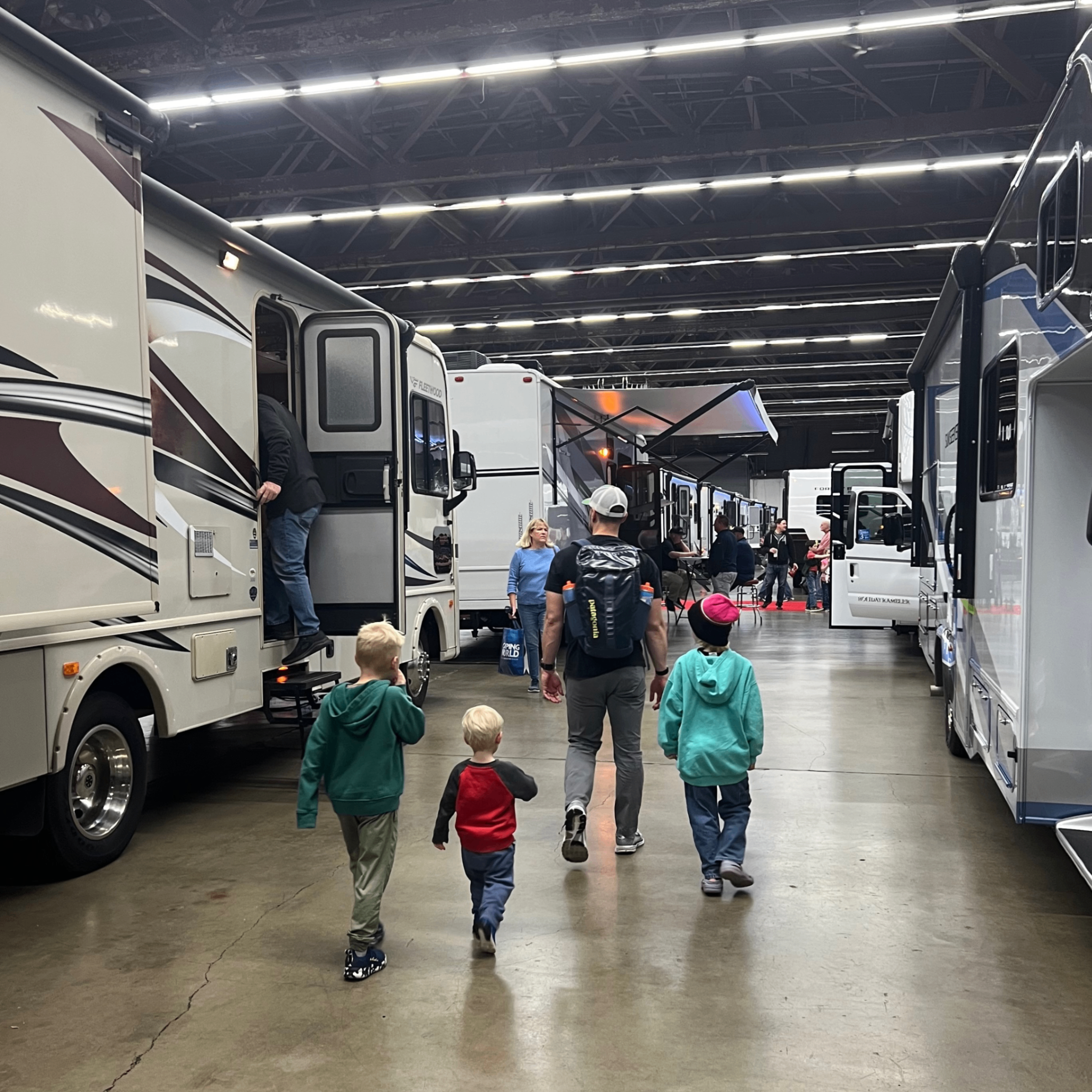Family Fun at the Portland Metro Dealers RV Show