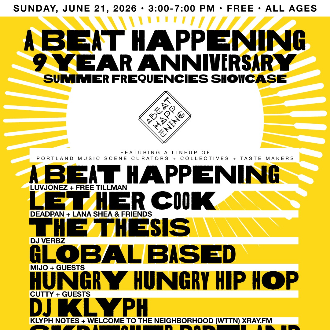 Event Photo: Summer Frequencies: A Beat Happening 9 Year Anniversary