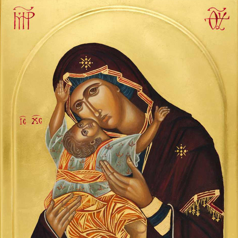 image of Mary and child