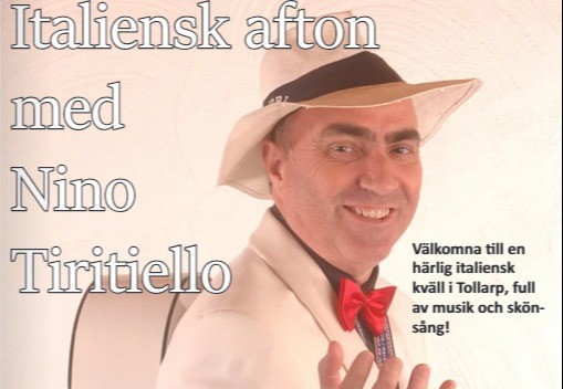 Evenemangs bild för evenemang Italiensk afton med Nino Tiritiello