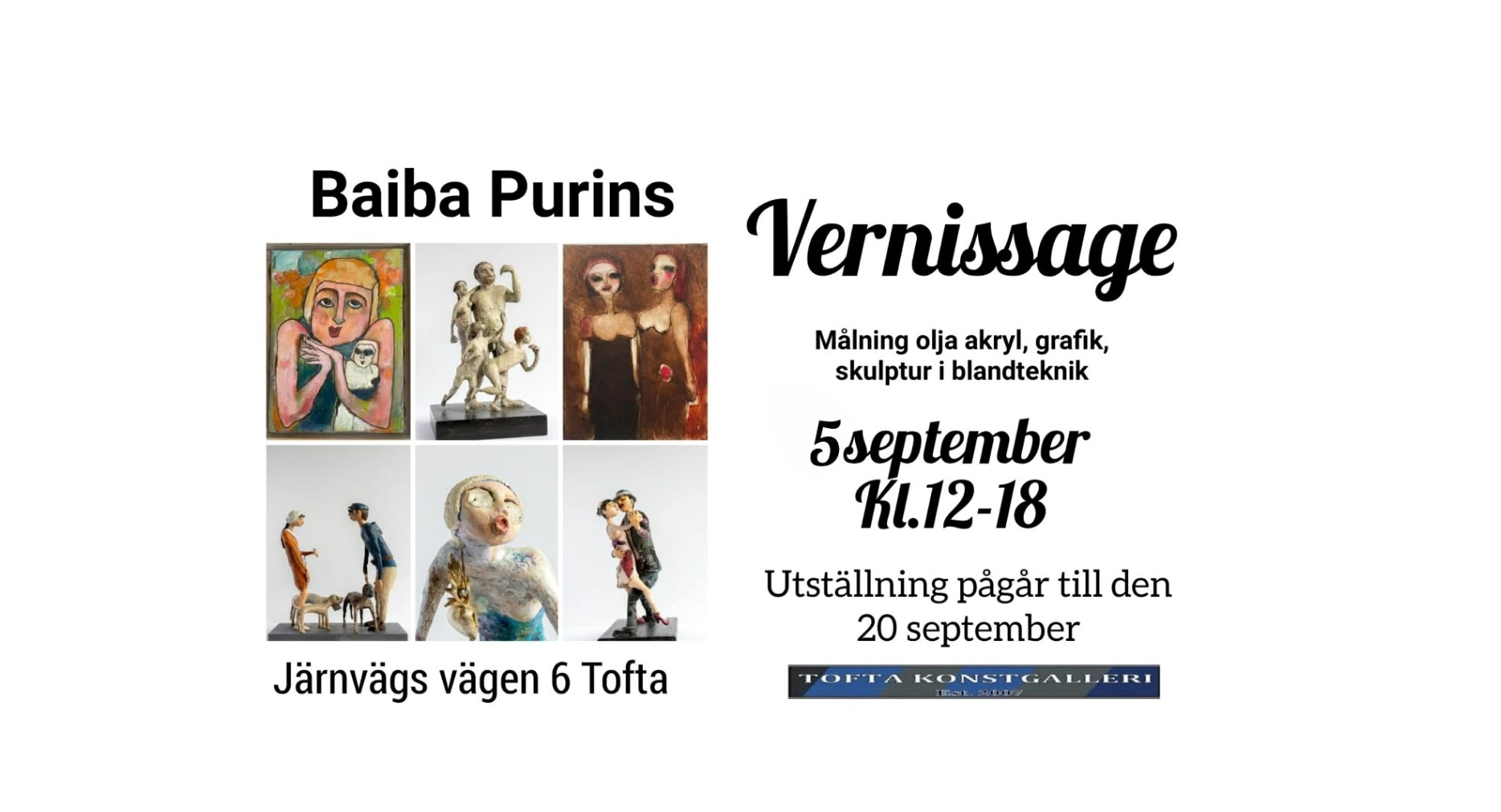 Bildkollage om utställningen