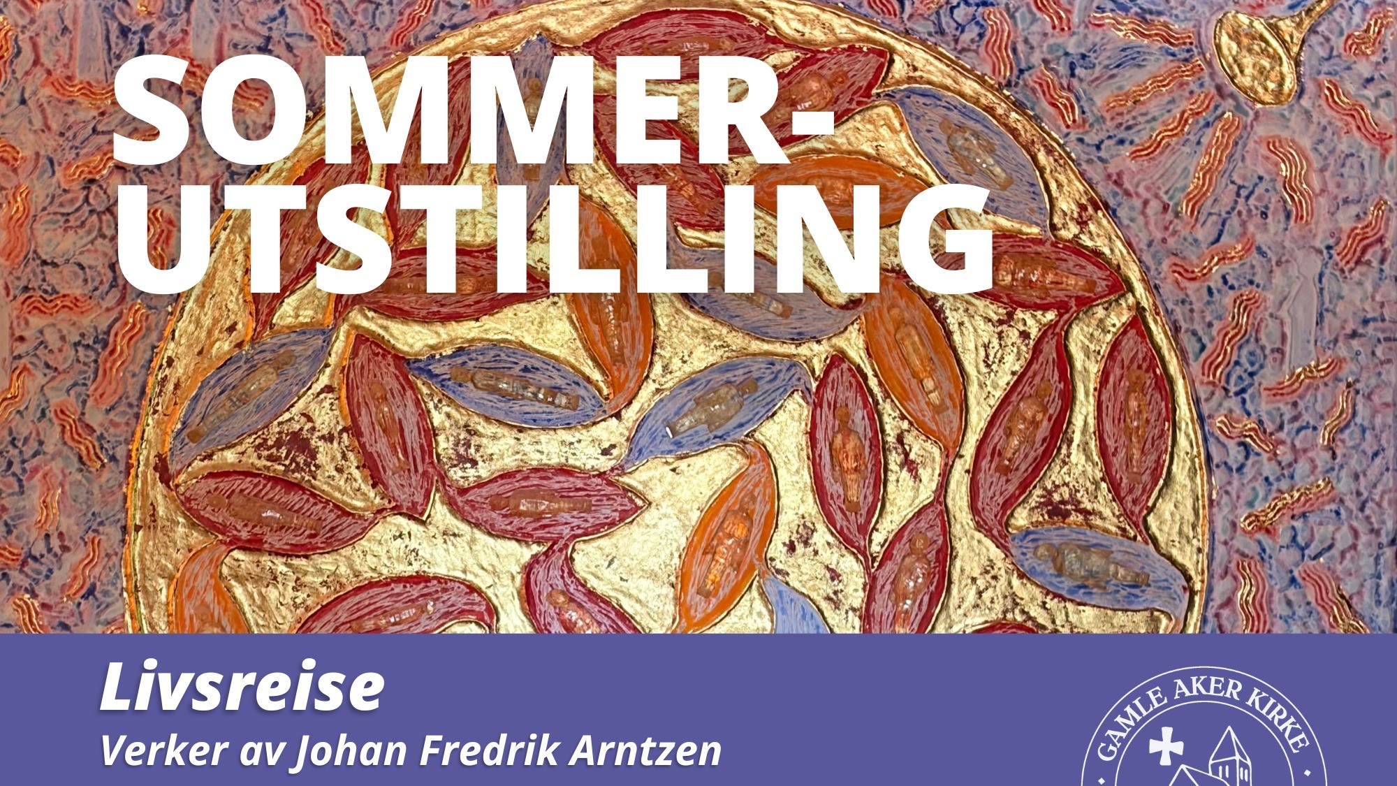 Summer exhibition at Gamle Aker church