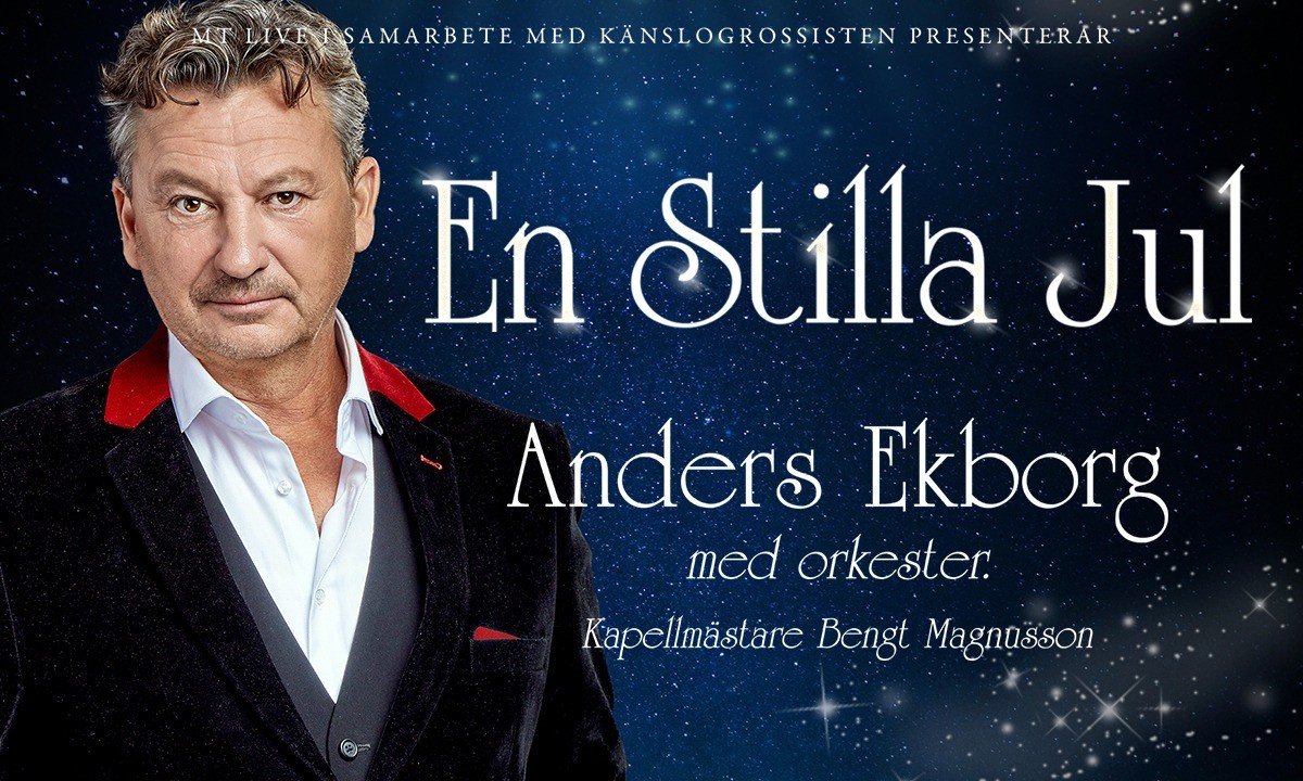 Bild till evenamnget Anders Ekborg – En Stilla Jul