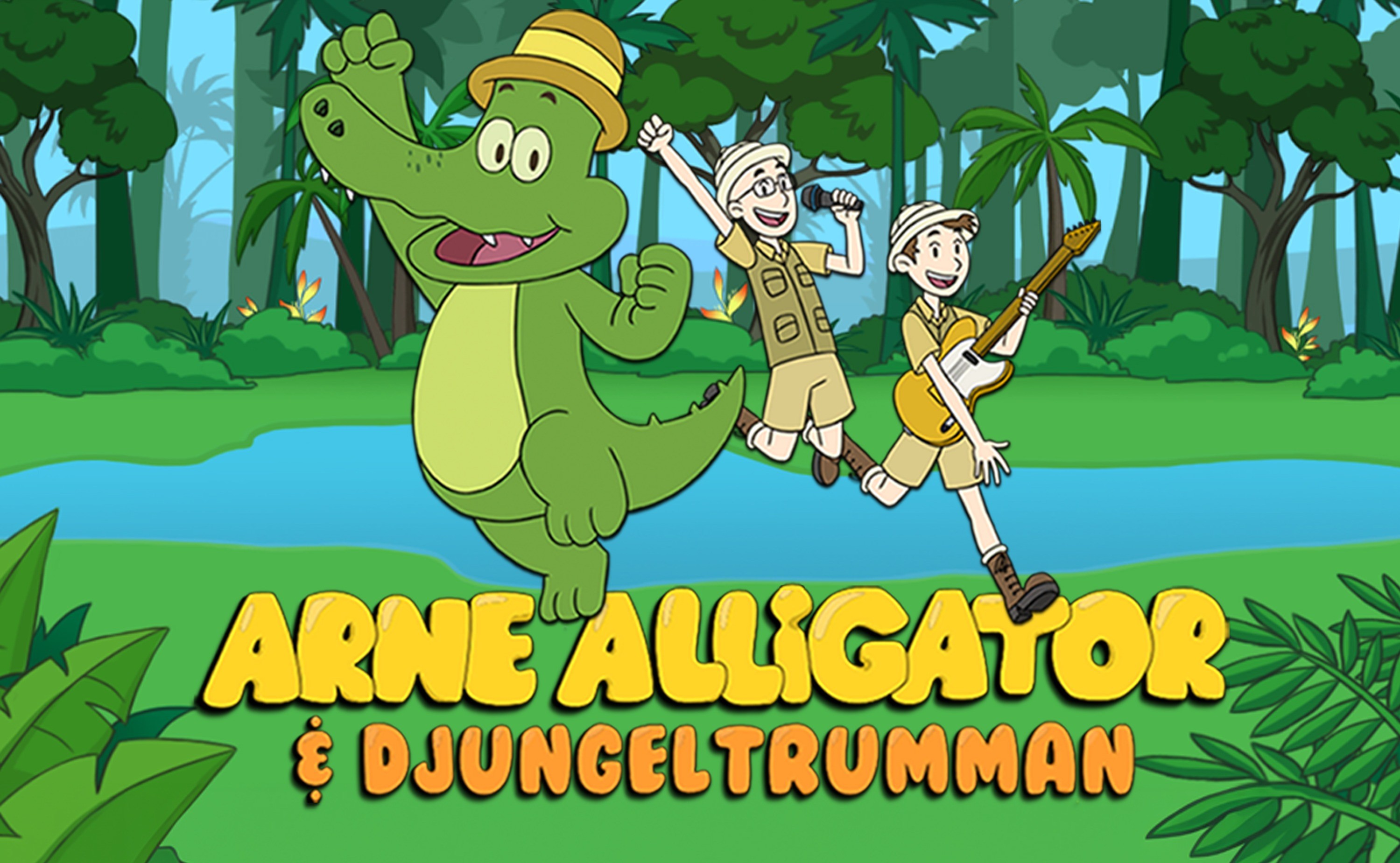 arne-alligator-djungeltrumman