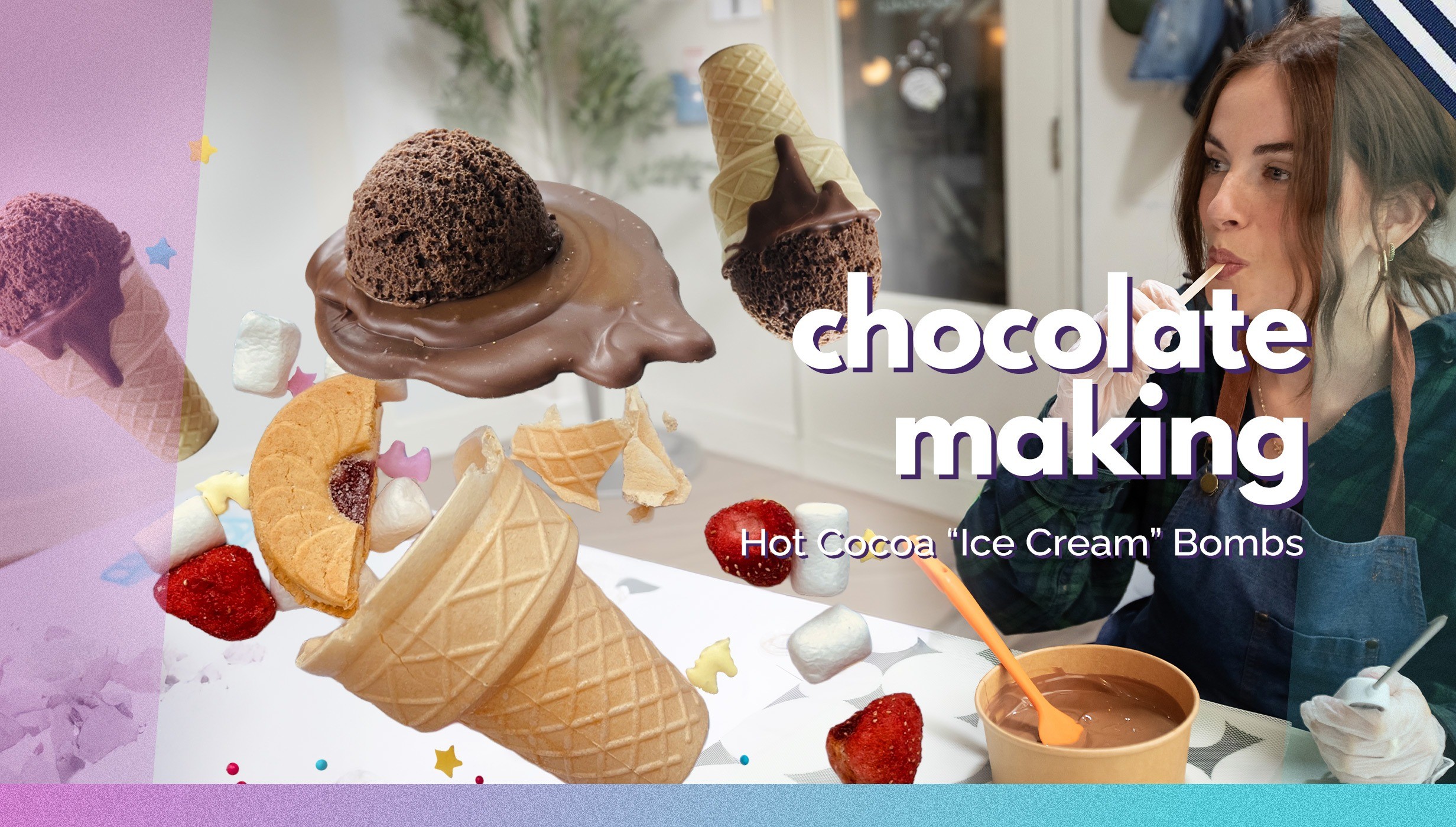 Christmas in Summer Chocolate Workshop in Liberty Village