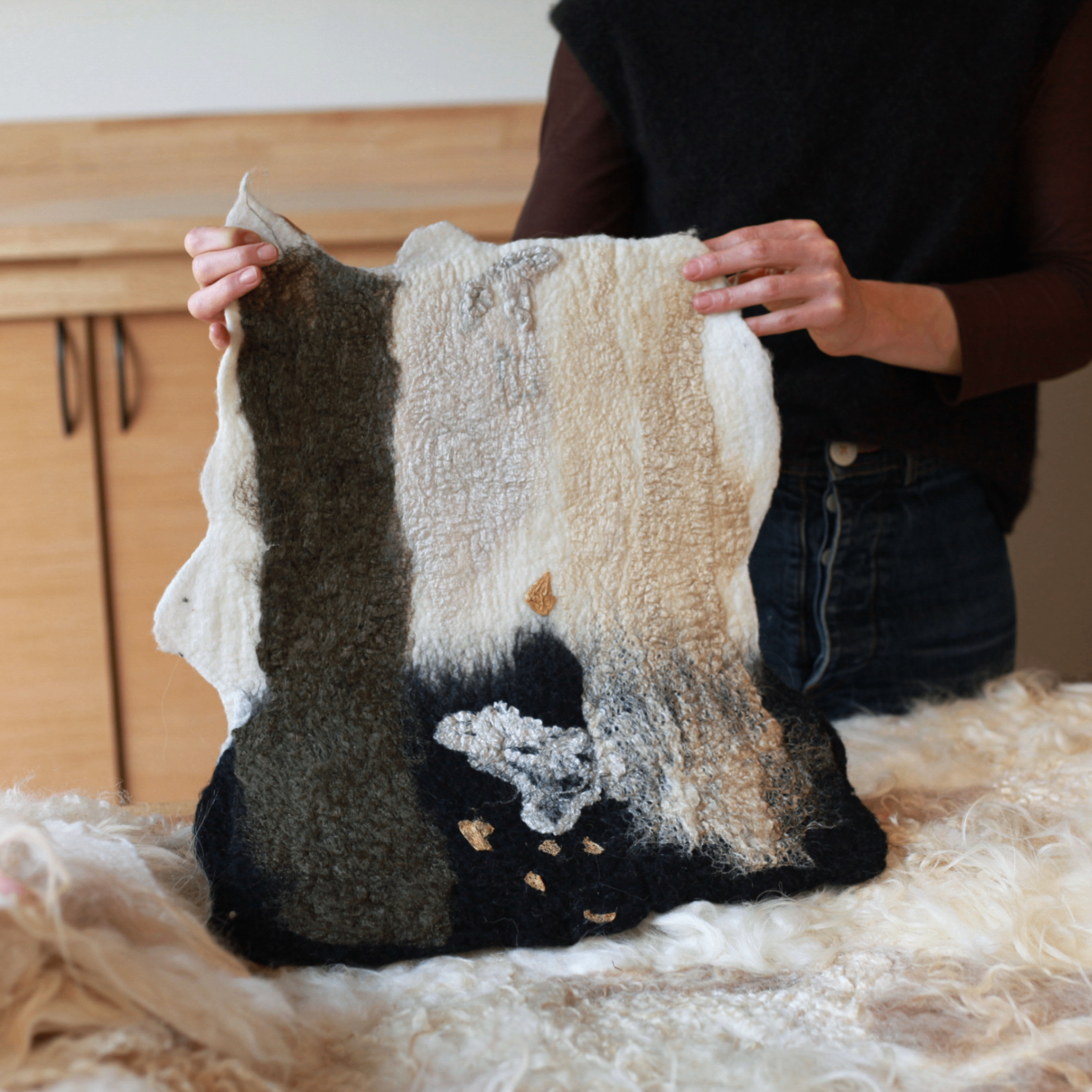 Event Photo: Summer School: Large-Scale Felted Artworks