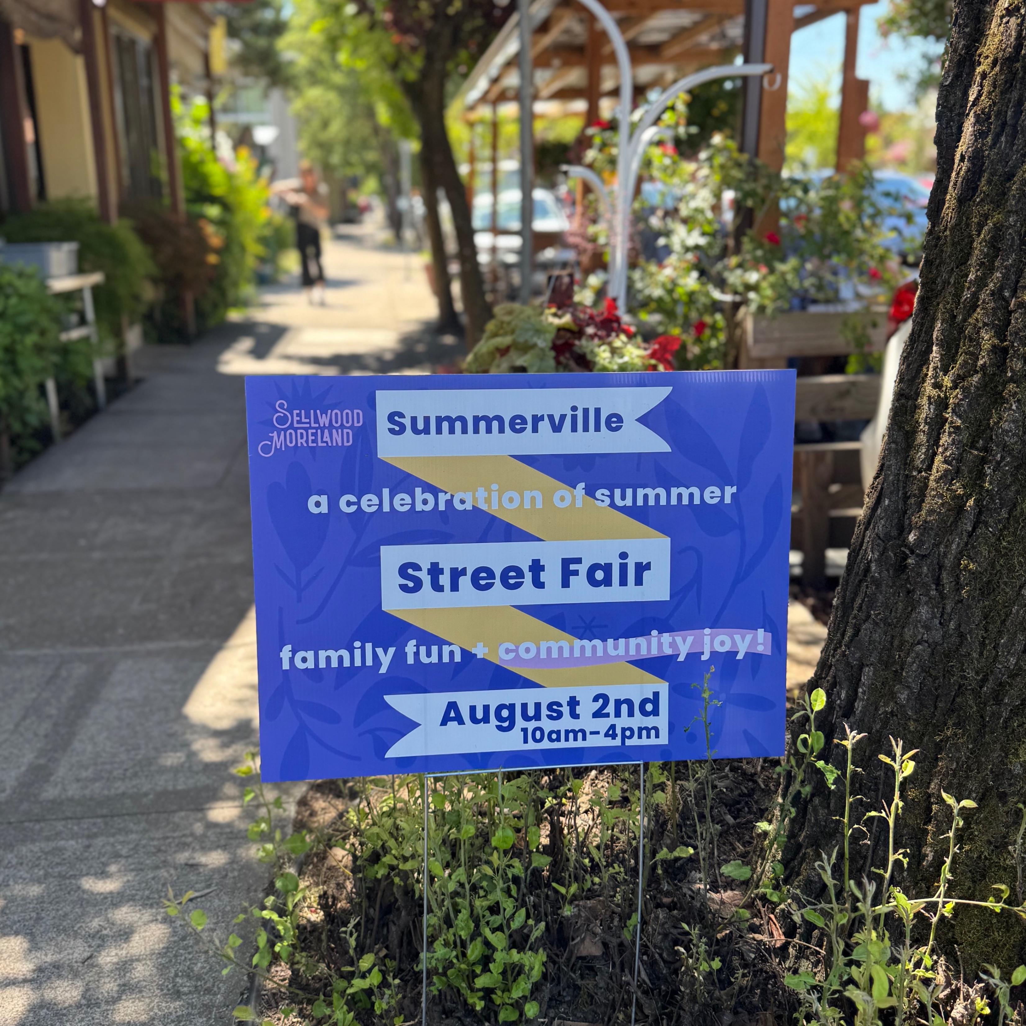 Event Photo: Sellwood Moreland's Summerville Street Fair