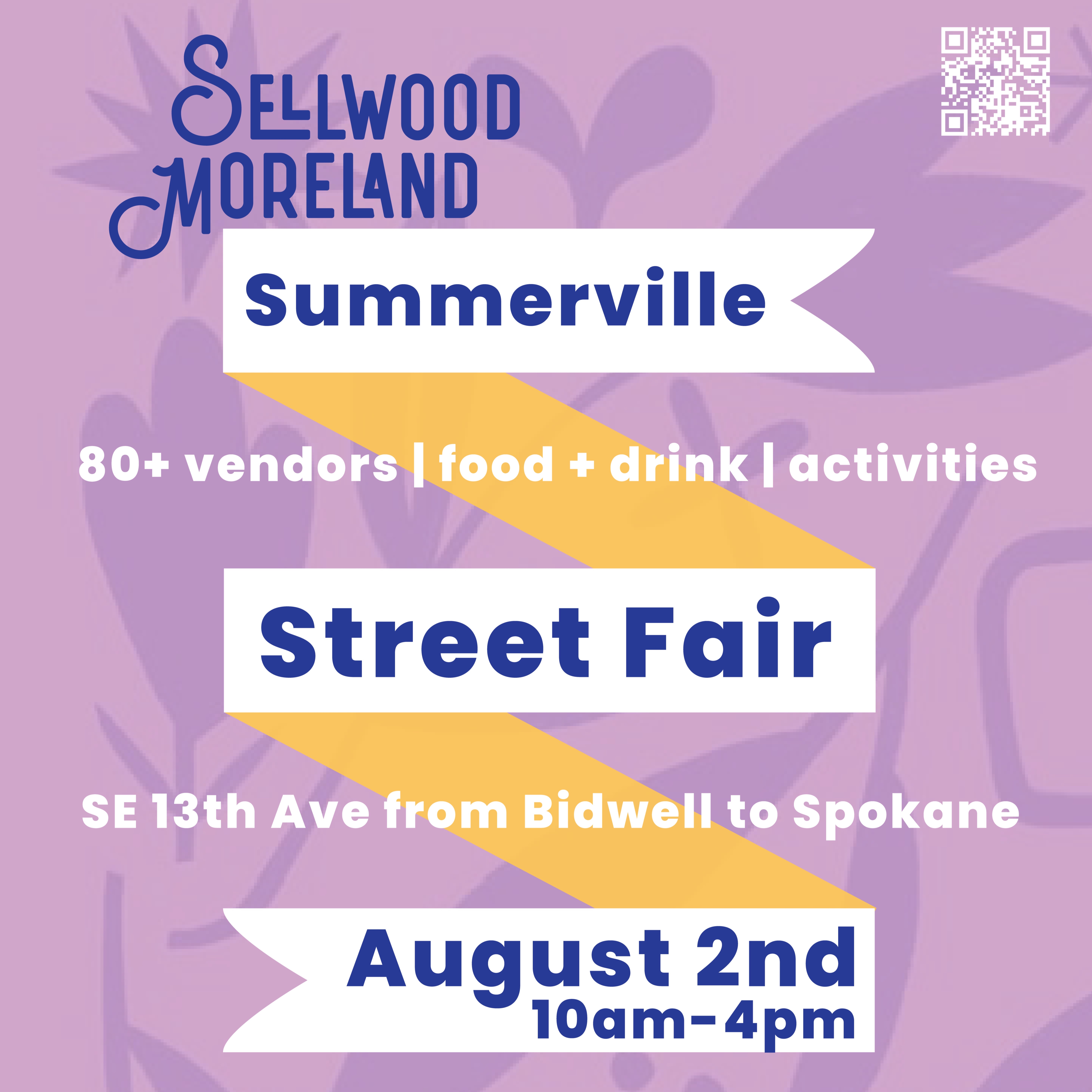 event poster with title in text 