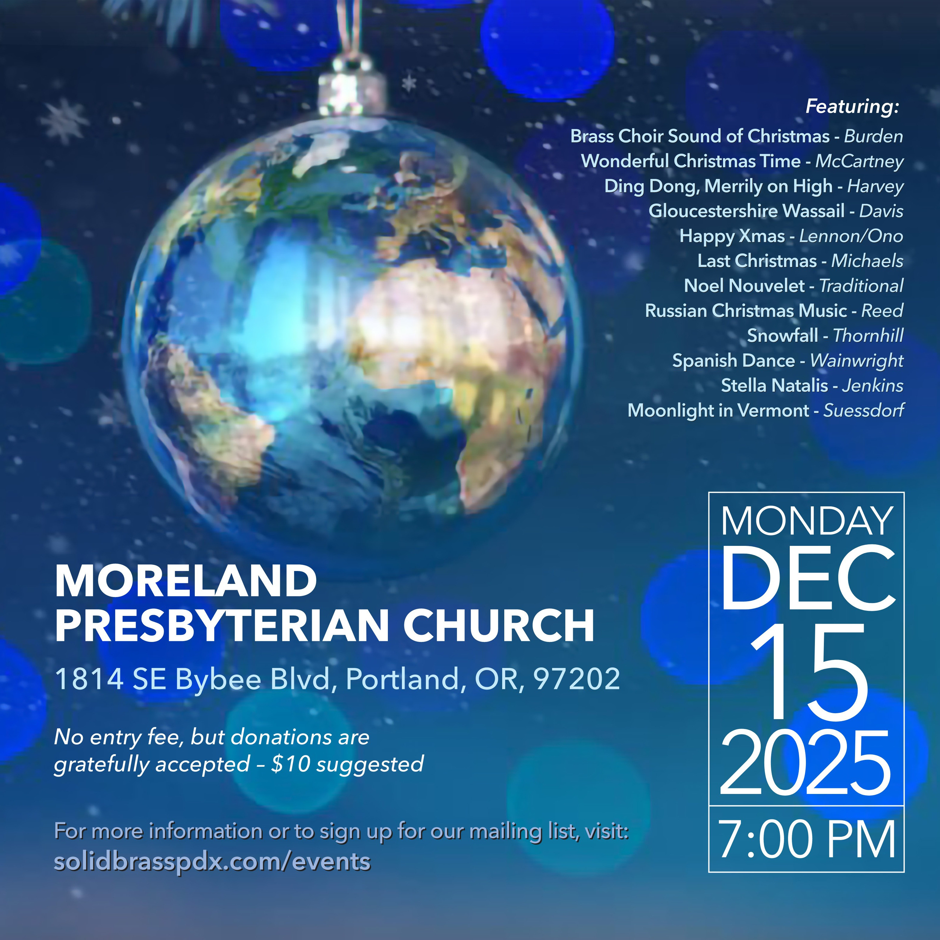 Event Photo: Christmas Sounds The World Around