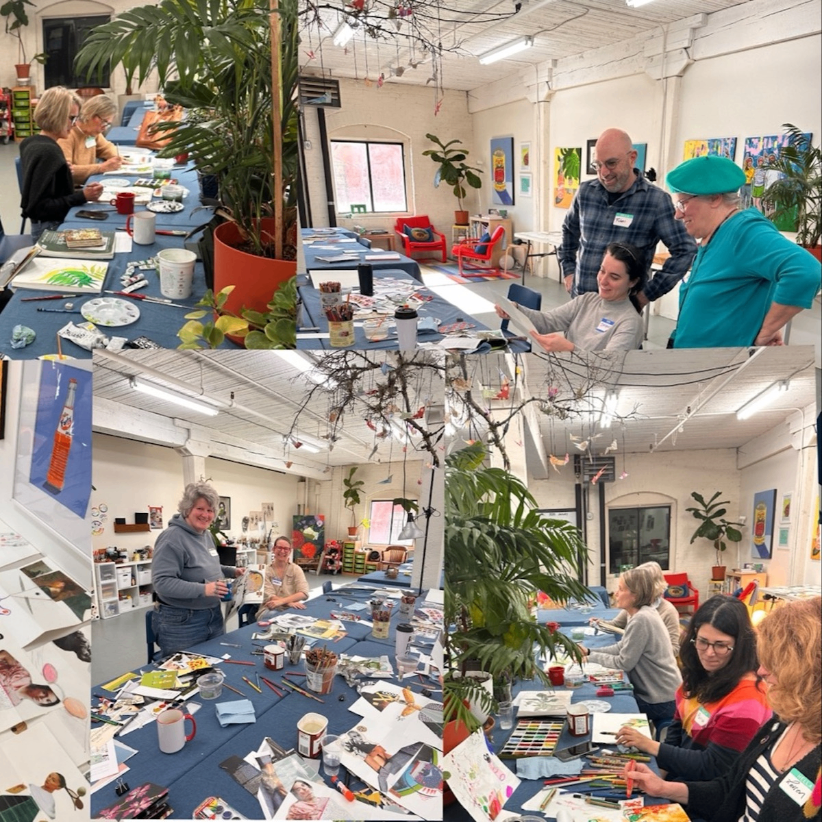 Event Photo: Holy Flow: Mark-Making to Soothe the Soul