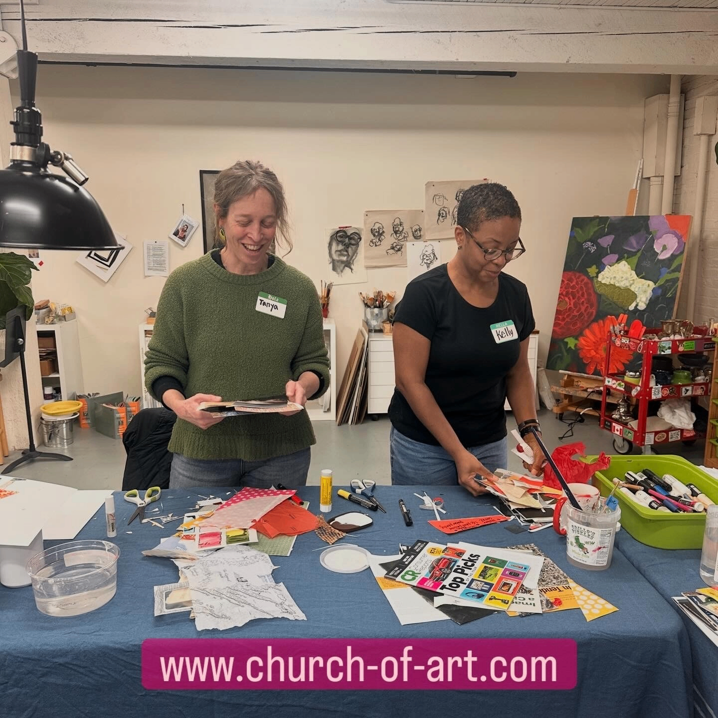 Event Photo: Revelation of the Divine Pigments (Art supply exploration)