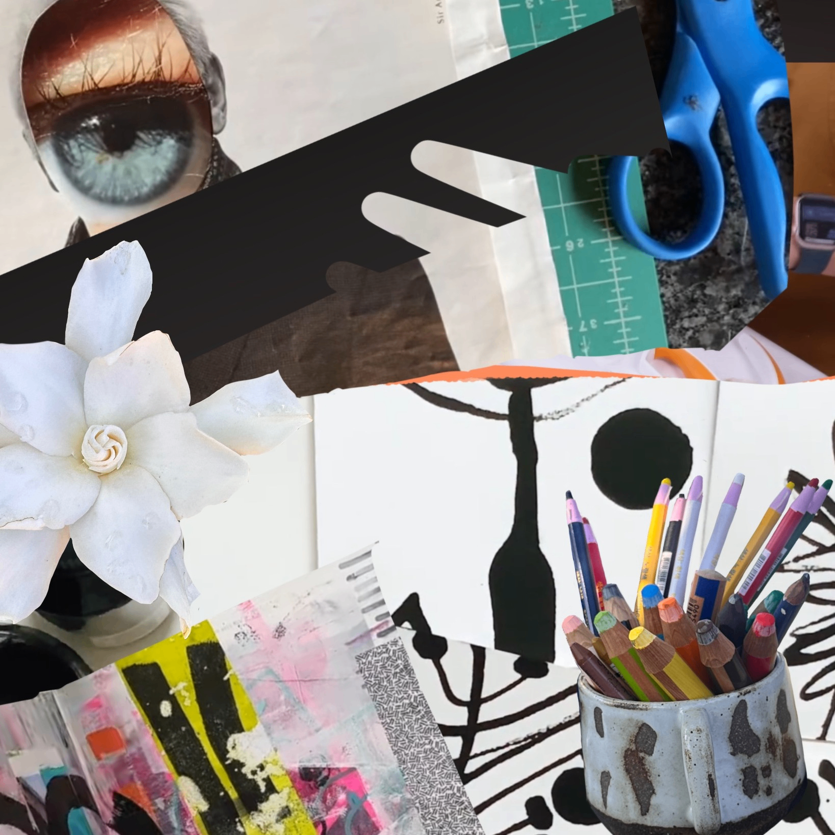 Event Photo: Assembly of Ephemera: Collage workshop for adults