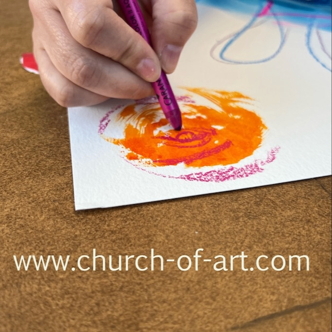 Event Photo: Holy Flow: Mark-Making to Soothe the Soul