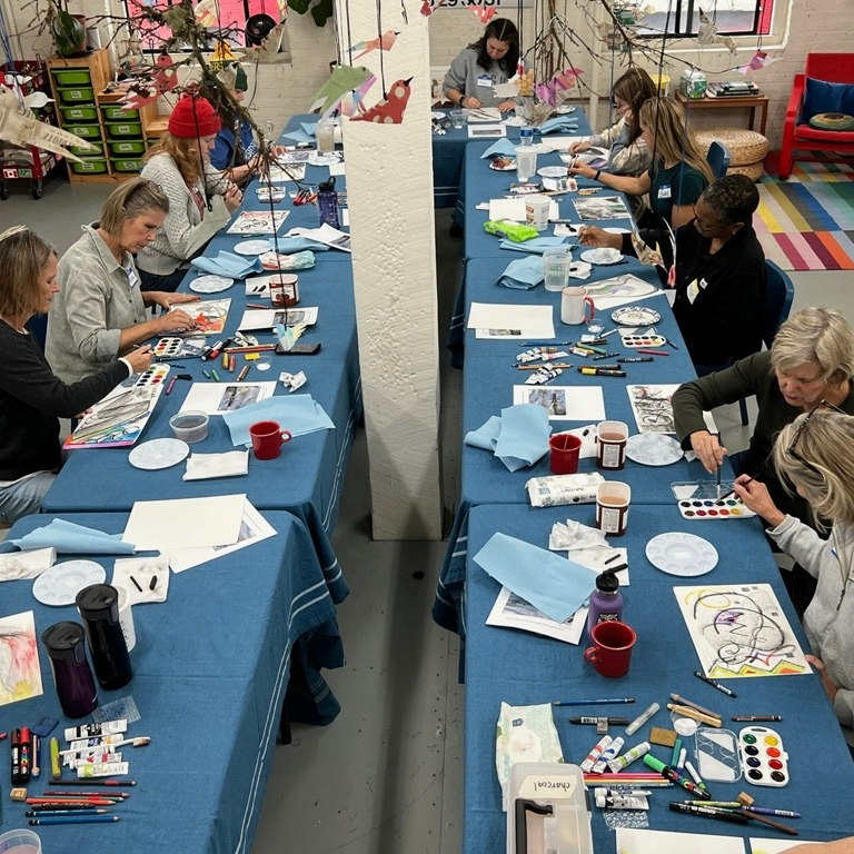 Event Photo: Assembly of Ephemera: Collage workshop for adults