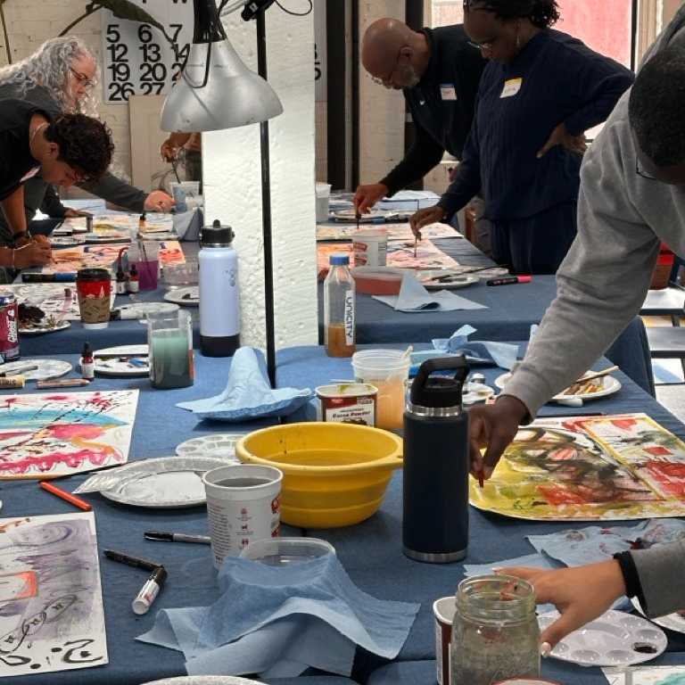 Event Photo: Meditation and Drawing: "Drawing in Presence" 