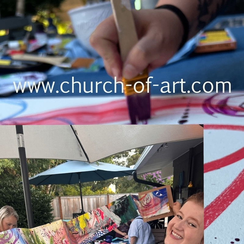 Event Photo: Holy Flow: Mark-Making to Soothe the Soul