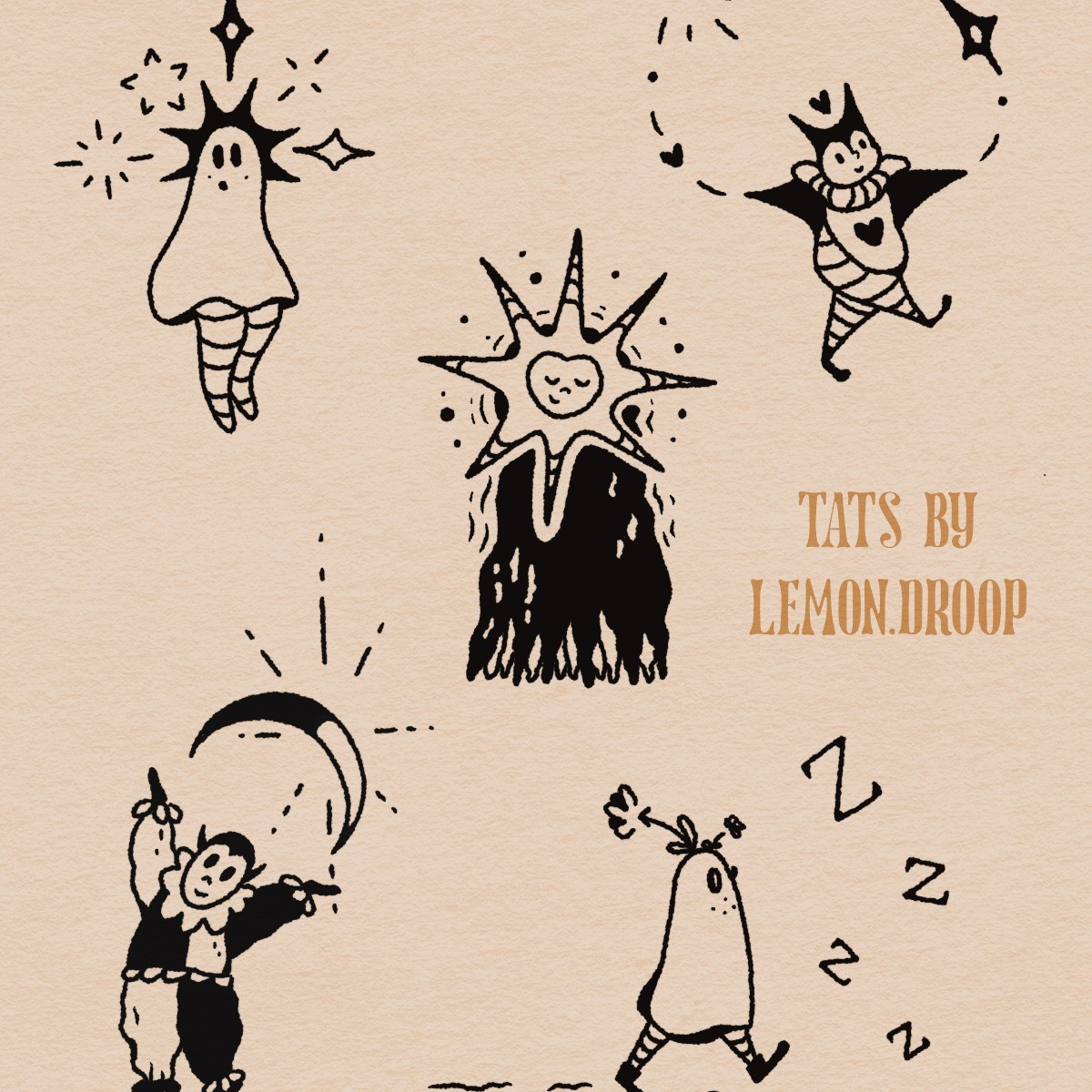 Event Photo: Sleepy Days Tattoo Flash Weekend