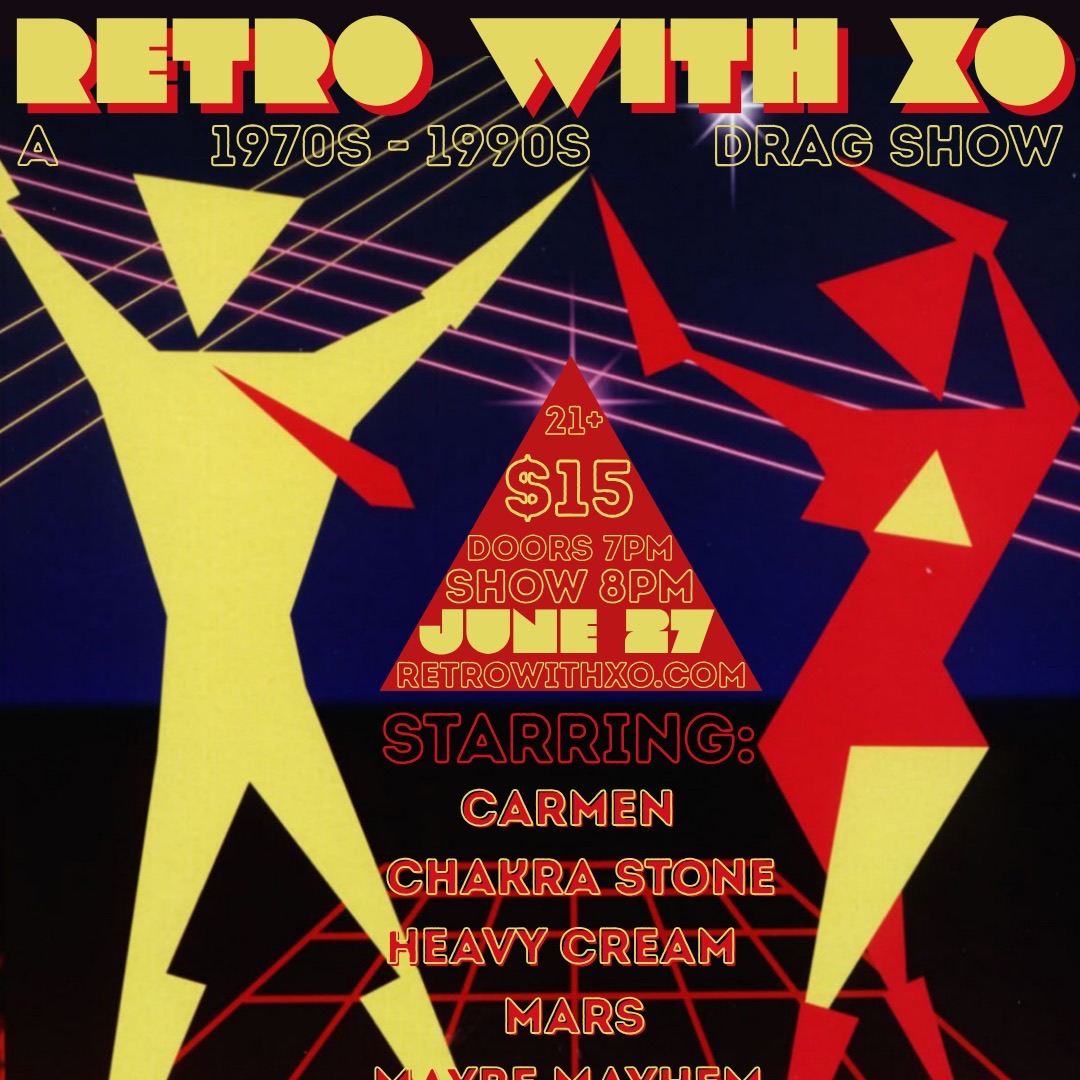 event poster with title in text