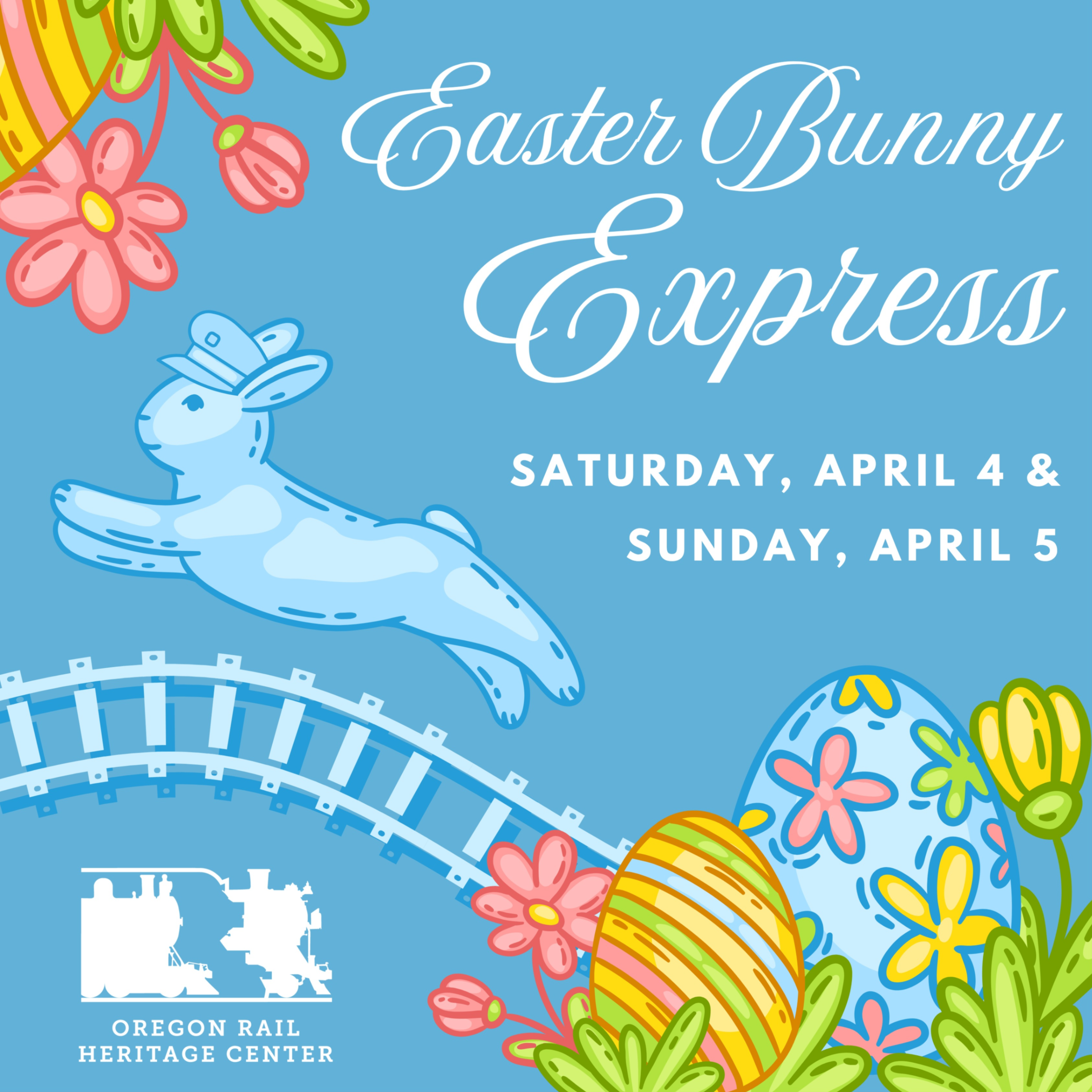 Event Photo: Easter Bunny Express Steam Train Ride