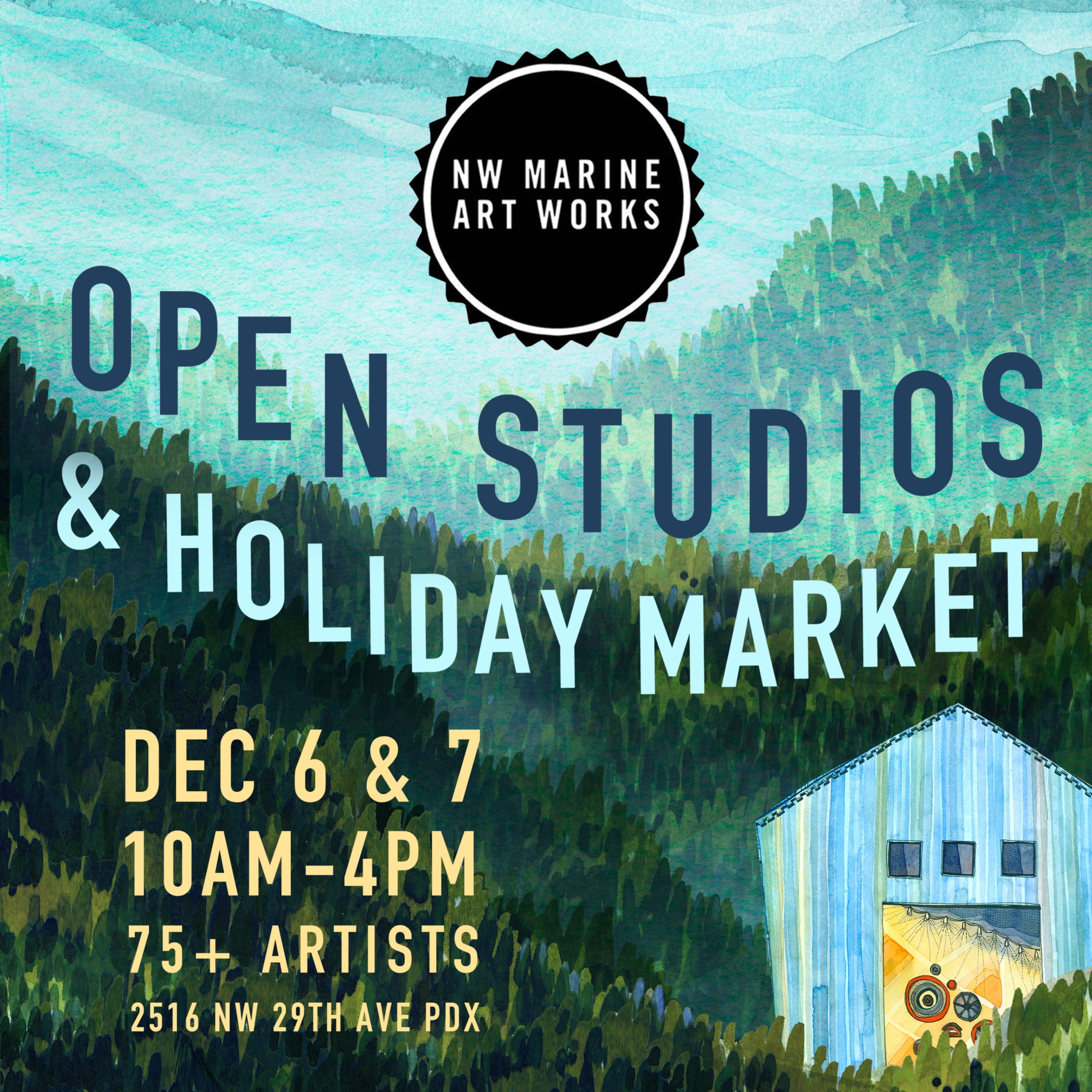 Event Photo: NW Marine Art Works Open Studios and Holiday Market