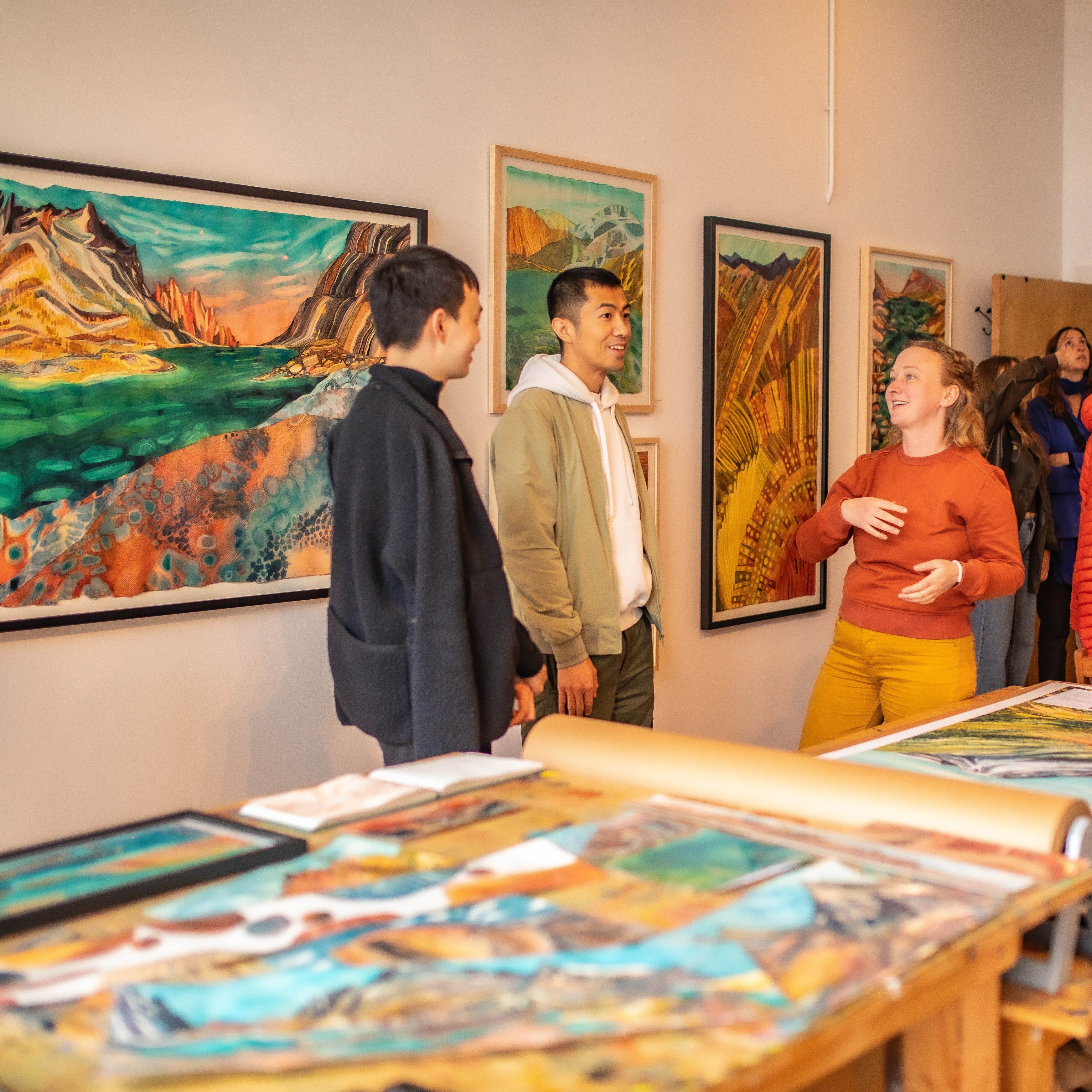 Event Photo: NW Marine Art Works Open Studios and Holiday Market