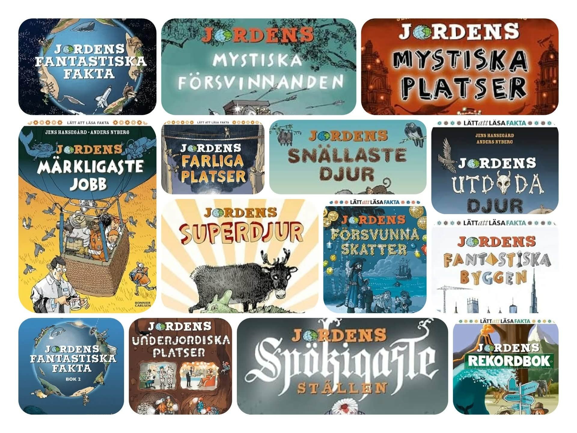 Författarbesök med Jens Hansegård