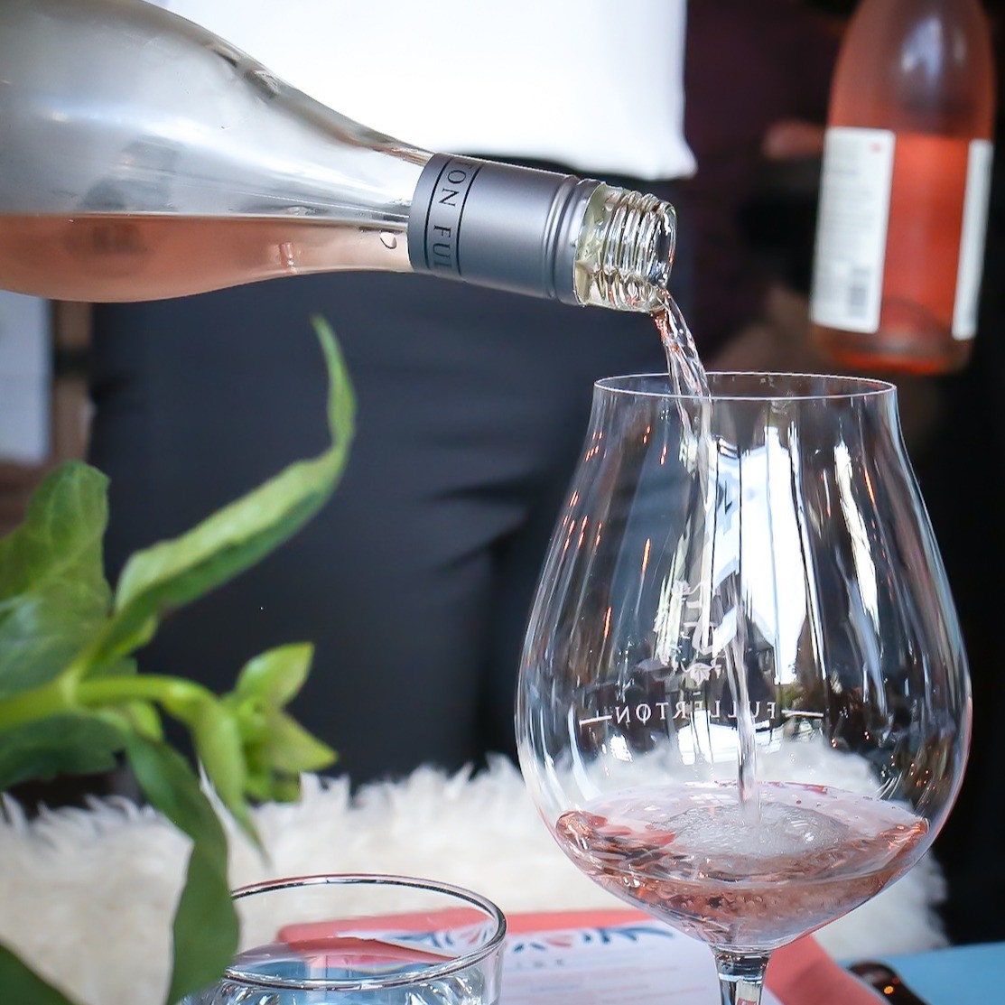 Wine pour on Portland urban wine tour