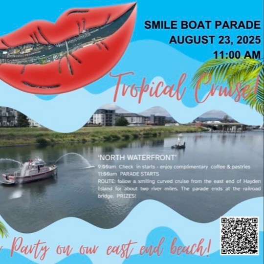 event poster with title in text 