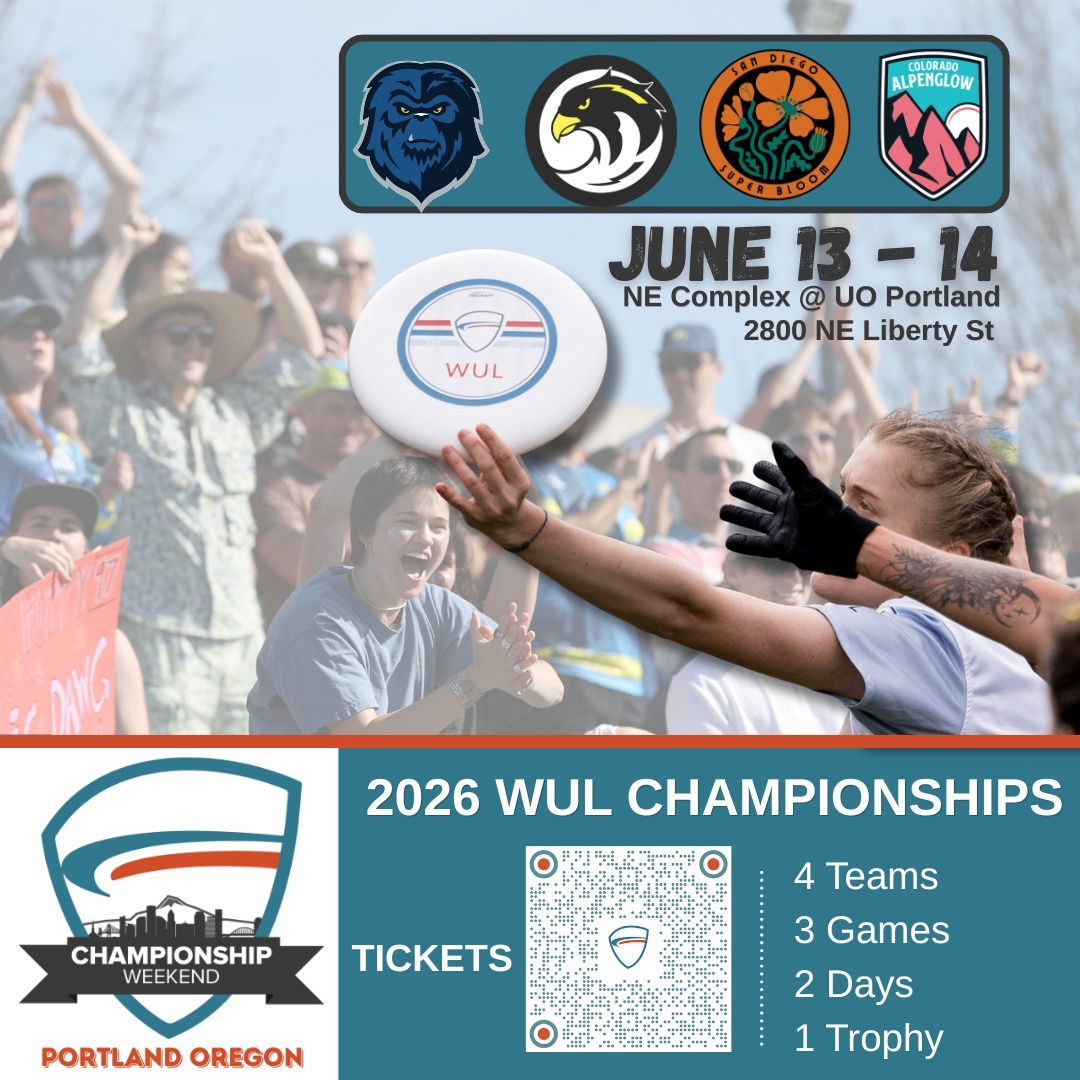 Event Photo: Women's Pro Ultimate, WUL Championships 
