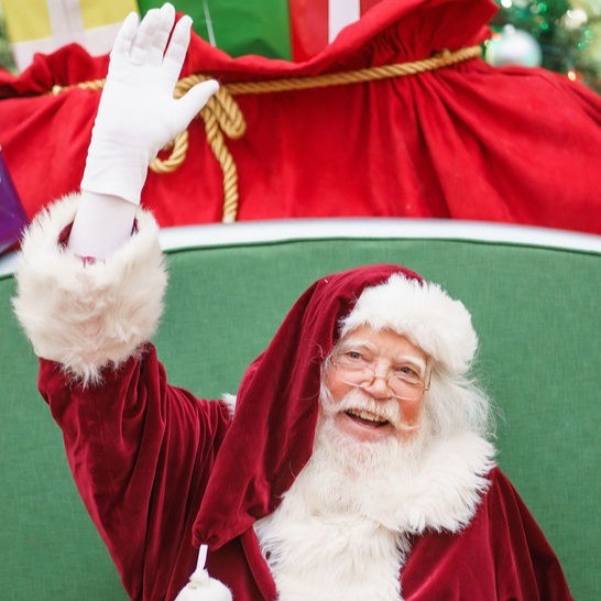 Santa Waving