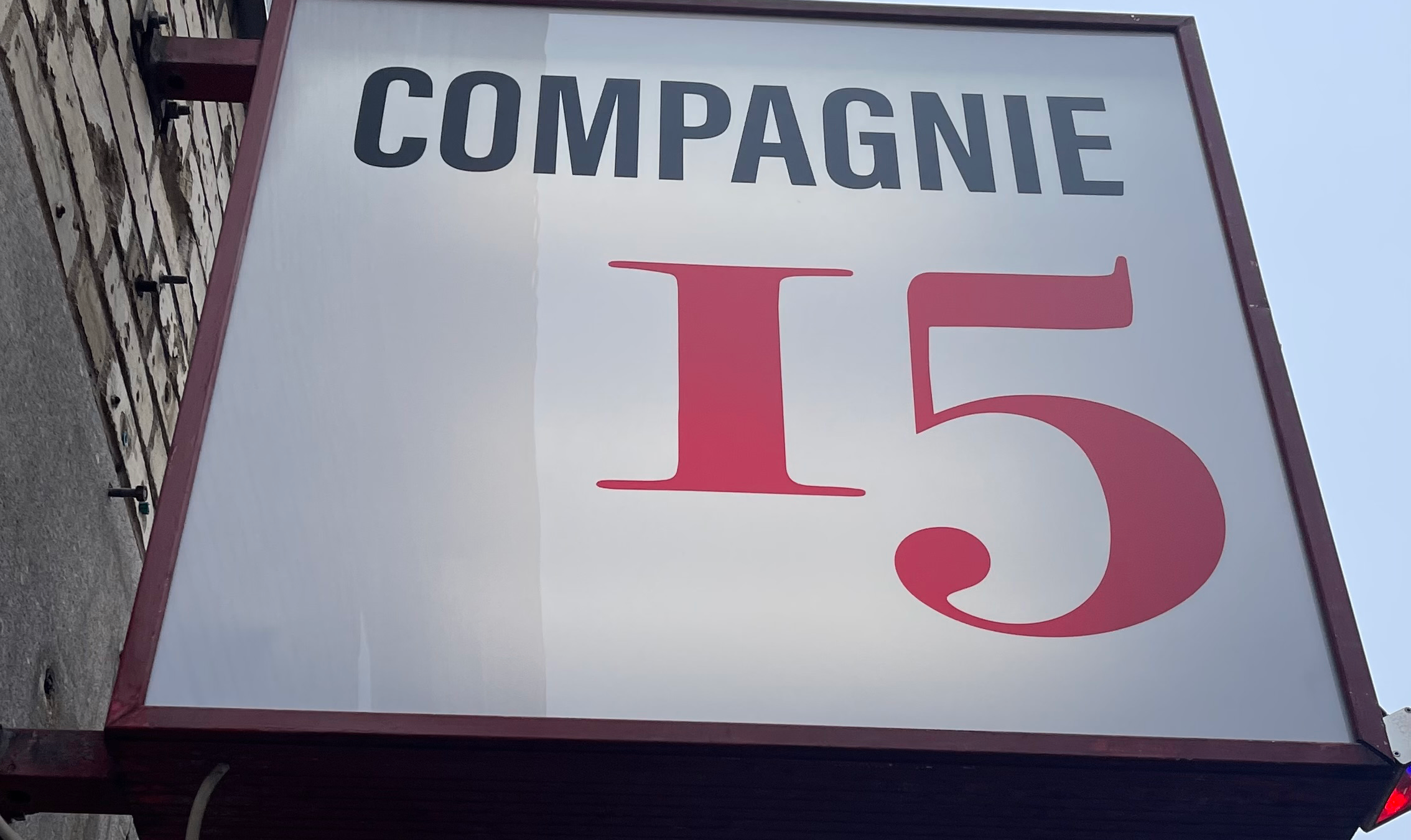 Bildbeskrivning saknas för evenemanget: 1-årsjubileum Compagnie15