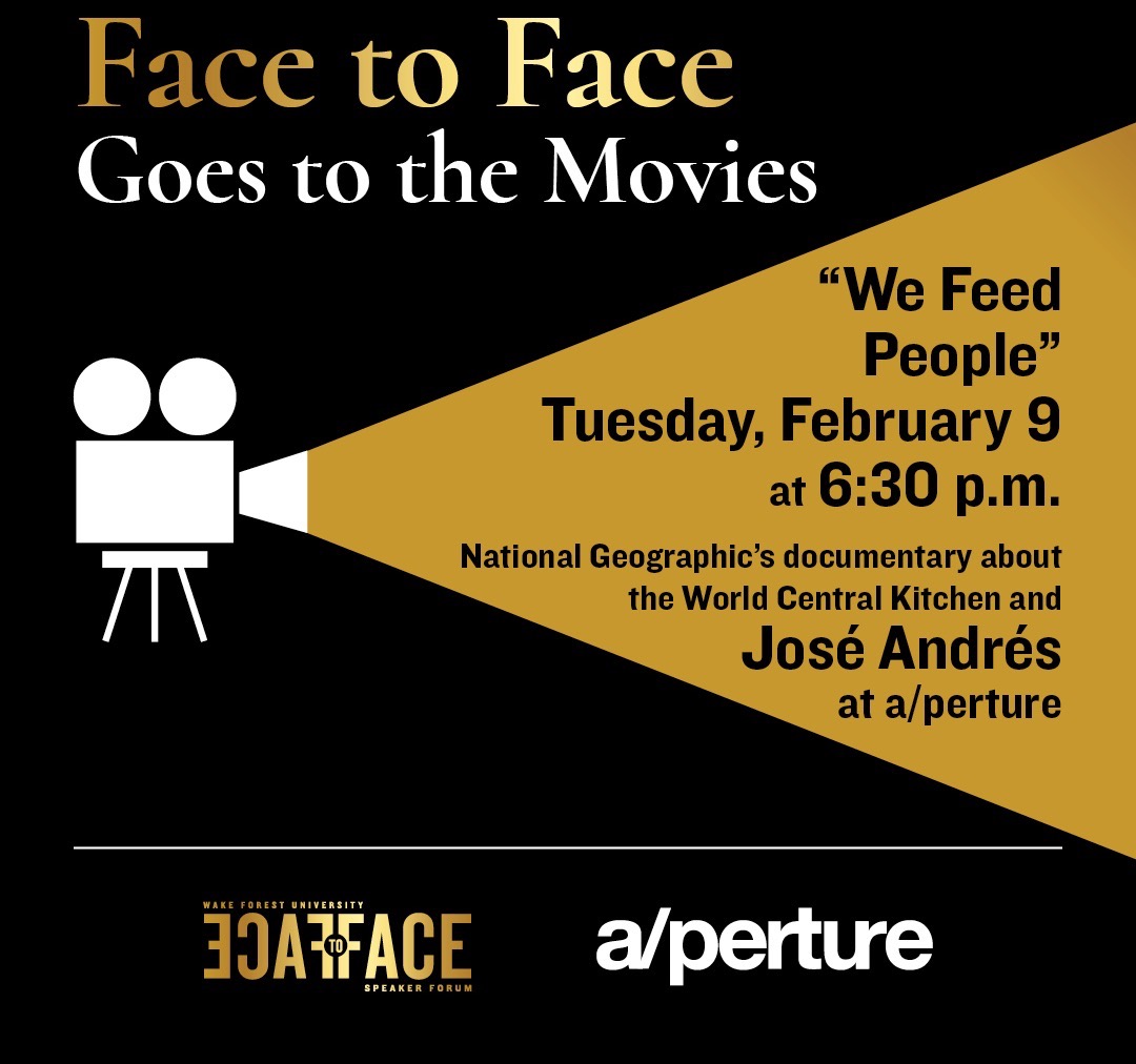 Face to Face Goes to the Movies: "We Feed People" Graphic