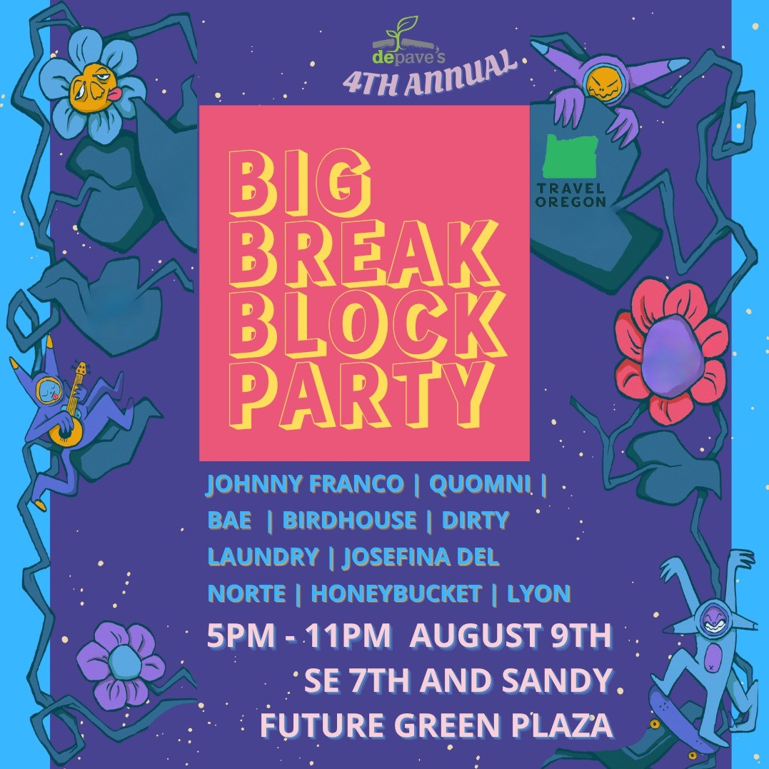 event poster with title in text 